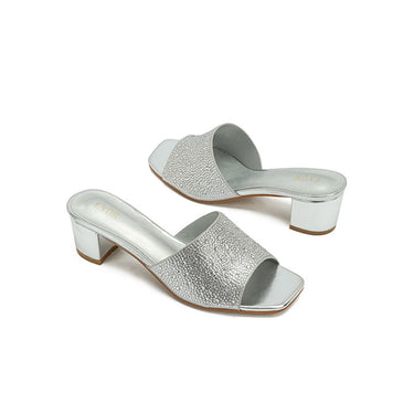 Fyor HL 163 Box Heel #color_silver