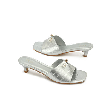 Fyor HL 165 Kitten Heel #color_silver