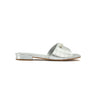 Fyor HL 167 Flat Sandal #color_silver