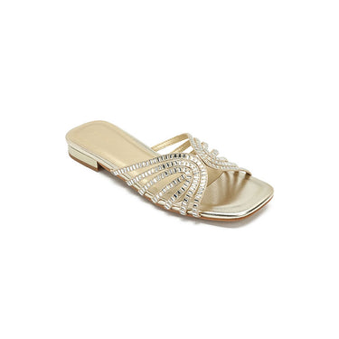 Fyor HL 168 Flat sandal #color_gold