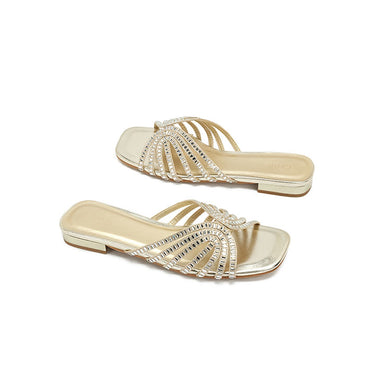 Fyor HL 168 Flat sandal #color_gold