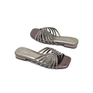 Fyor HL 168 Flat sandal #color_pewter