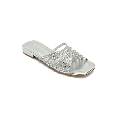 Fyor HL 168 Flat sandal #color_silver