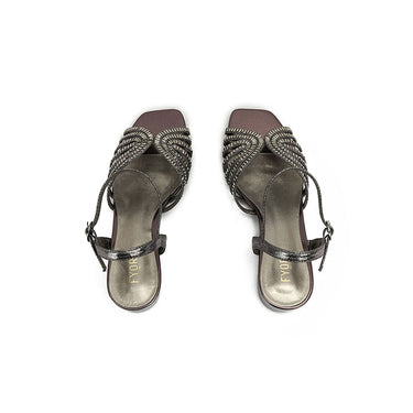 Fyor HL 169 Box Heel #color_pewter