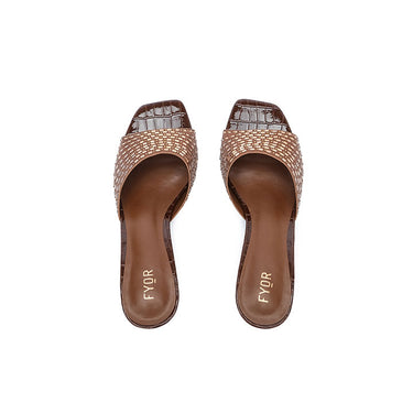 Fyor HL 172 Box Heel #color_brown