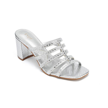 Fyor HL 177 Box Heel #color_silver