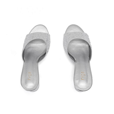 Fyor HL 180 Box Heel #color_silver