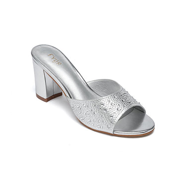 Fyor HL 180 Box Heel #color_silver