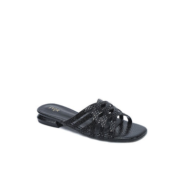 Fyor HL 183 Flat Sandal #color_black
