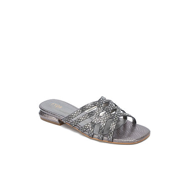 Fyor HL 183 Flat Sandal #color_pewter