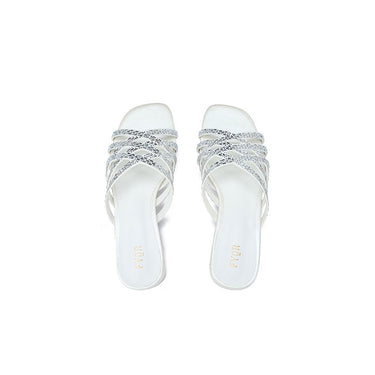 Fyor HL 183 Flat Sandal #color_white