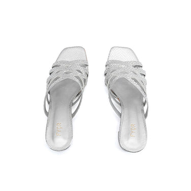 Fyor HL 184 Box Heel #color_silver