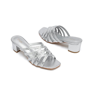 Fyor HL 184 Box Heel #color_silver