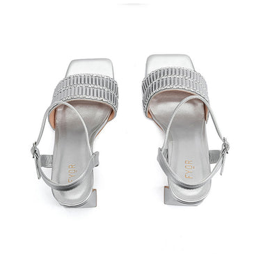 Fyor HL 185 Box Heel #color_silver