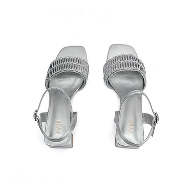 Fyor HL 186 Box Heel #color_silver