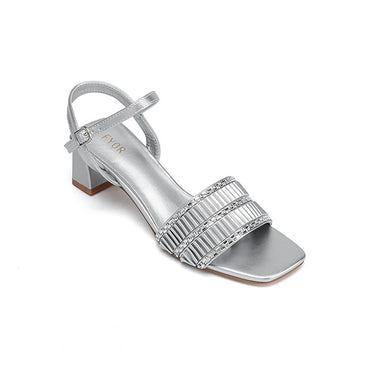 Fyor HL 186 Box Heel #color_silver