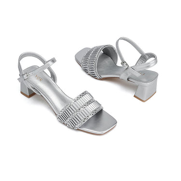 Fyor HL 186 Box Heel #color_silver