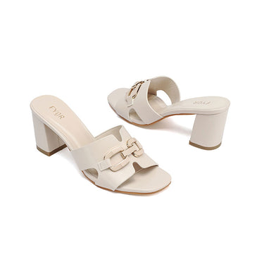 Fyor HL 191 Box Heel #color_cream