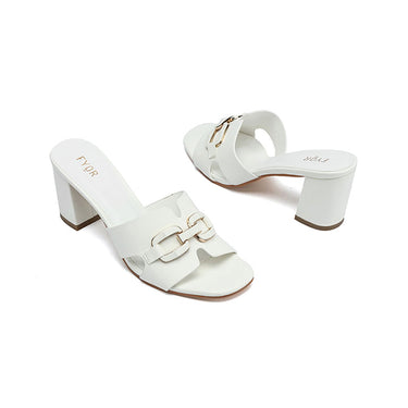 Fyor HL 191 Box Heel #color_white