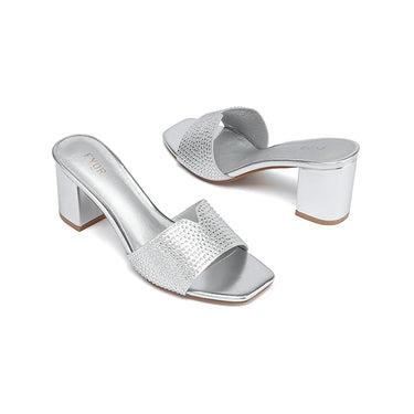 Fyor HL 196 box heel #color_silver