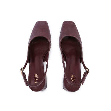 FYOR Pumps #color_burgundy