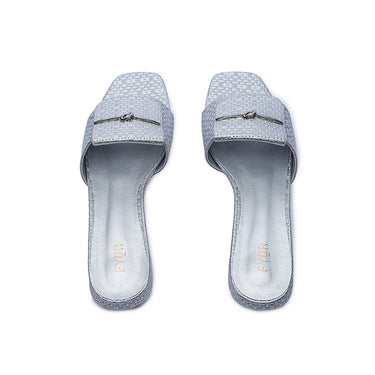 FYOR Flat Sandal #color_silver