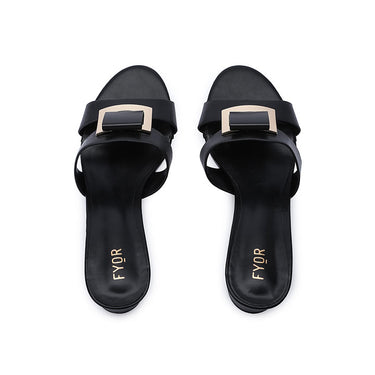 FYOR Box Heel #color_black