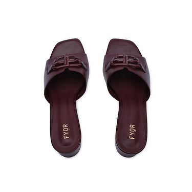 FYOR Box Heel #color_burgundy