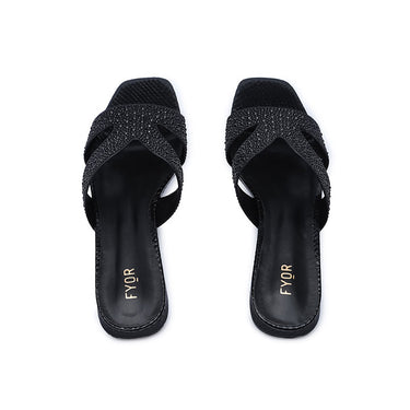 FYOR Flat Sandal #color_black