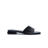 FYOR Flat Sandal #color_black