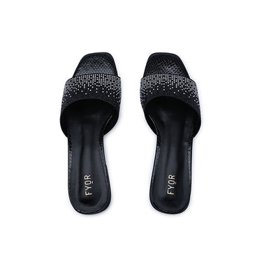 FYOR Flat Sandal #color_black