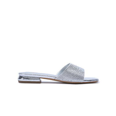 FYOR Flat Sandal #color_silver