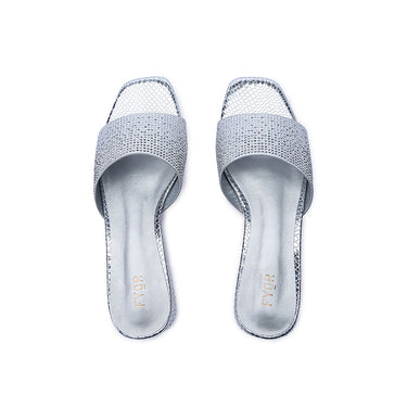 FYOR Flat Sandal #color_silver
