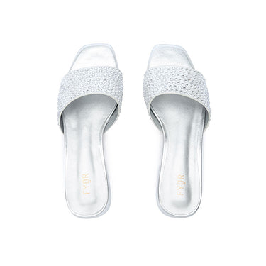 FYOR Flat Sandal #color_silver