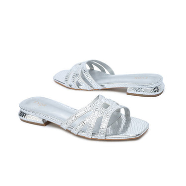 HL 262 Flat Sandal #color_silver