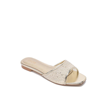 Mesh Diamante Evening Flat HL 294
