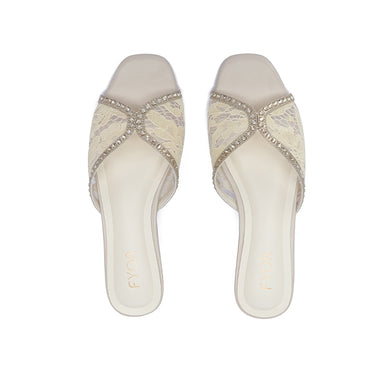 FYOR Flat Sandal #color_beige