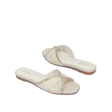 FYOR Flat Sandal #color_beige