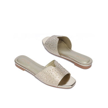 FYOR Flat Sandal #color_gold