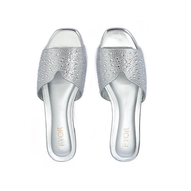 FYOR Flat Sandal #color_silver