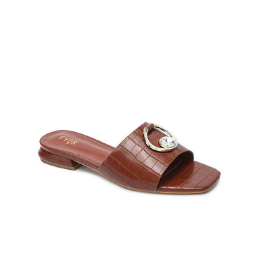 FYOR Flat Sandal #color_tan