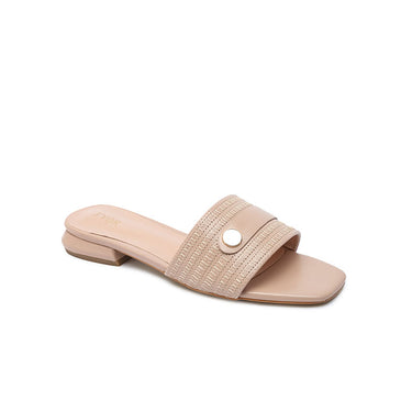 FYOR Flat Sandal #color_nude