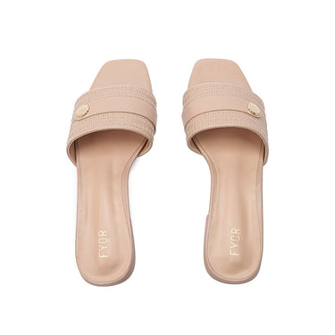 FYOR Flat Sandal #color_nude