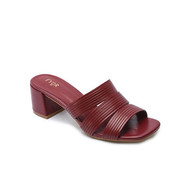 FYOR Box Heel #color_maroon