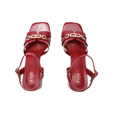 FYOR Box Heel #color_red