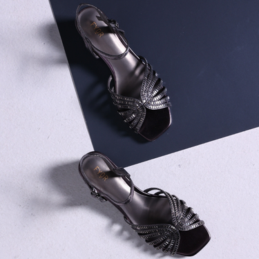 Fyor HL 169 Box Heel #color_pewter