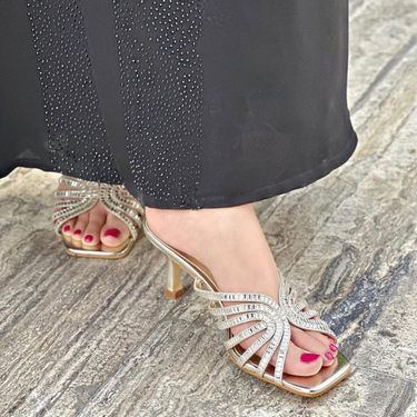 HL 170 Luxury Mule #color_gold