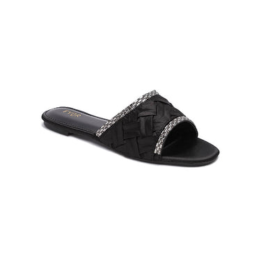 Fyor MY 263 Flat sandal #color_black