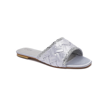Fyor MY 263 Flat sandal #color_silver