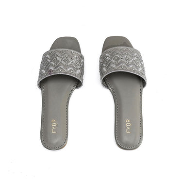 Fyor MY 320 Flat sandal #color_grey